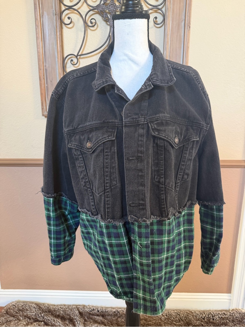 Princess Polly Black Denim Jacket